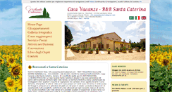 Desktop Screenshot of casavacanzescaterina.com